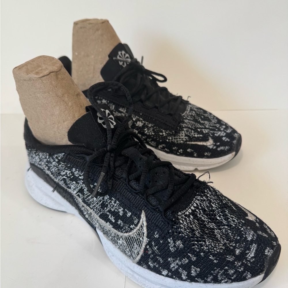 Nike Ladies DH3393-010 SuperRep Go 3 Flyknit Black Running Sneaker Shoes Size 7